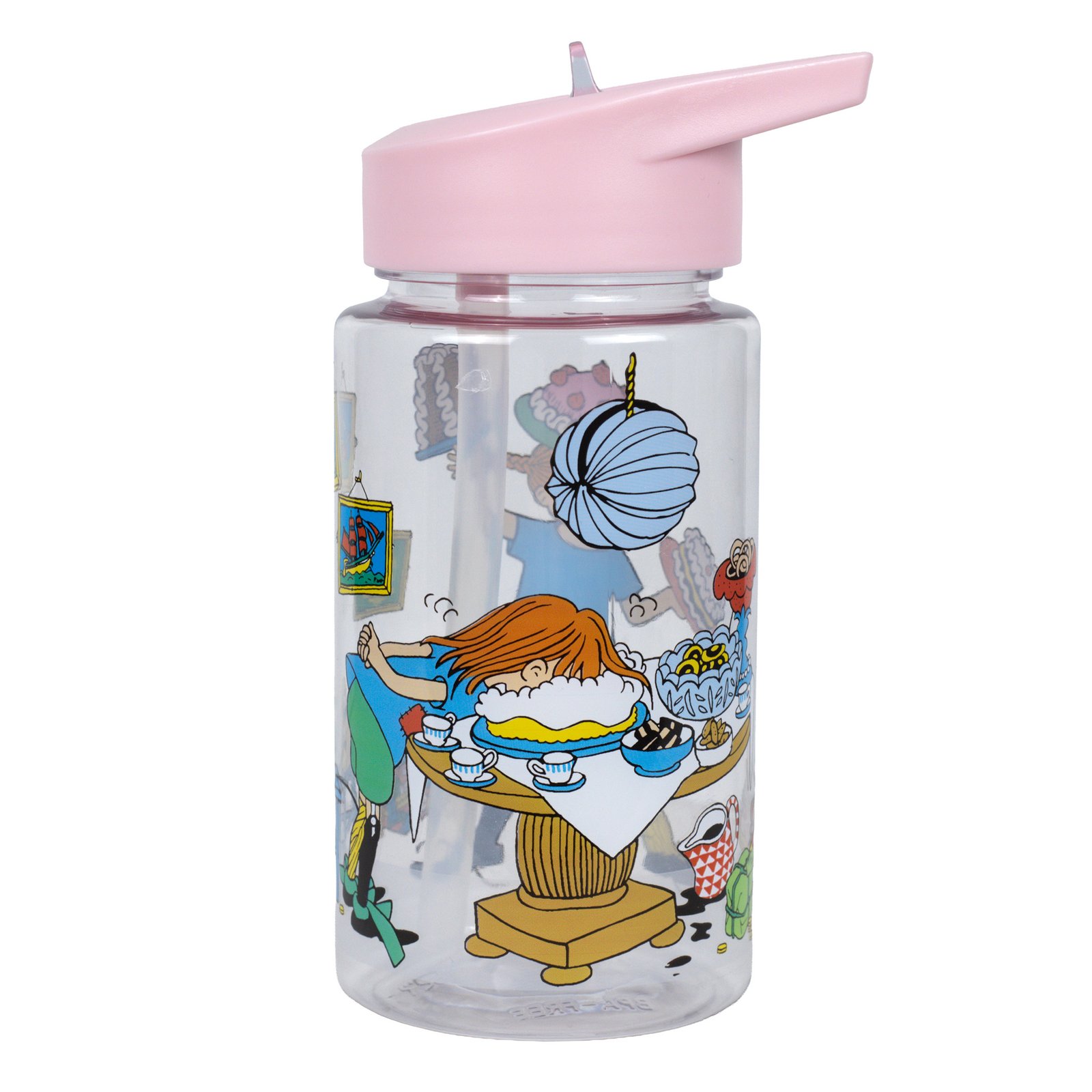 Rätt Start Pippi Födelsedag Vattenflaska i Plast 500 ml