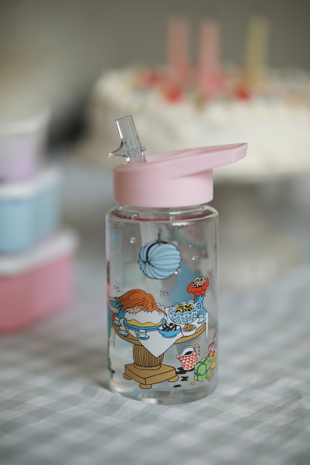 Rätt Start Pippi Födelsedag Vattenflaska i Plast 500 ml