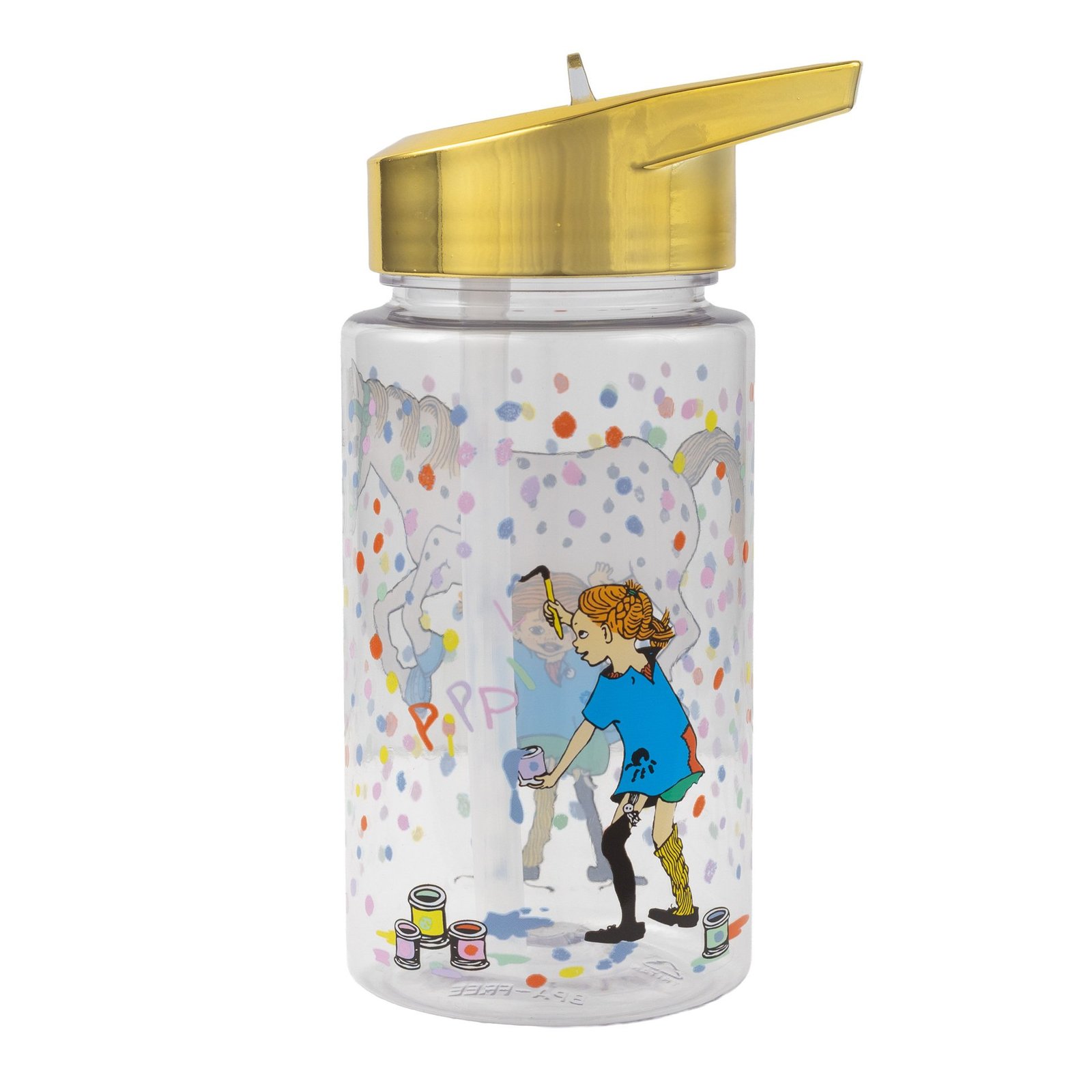 Rätt Start Pippi Födelsedag Vattenflaska i Plast 500 ml