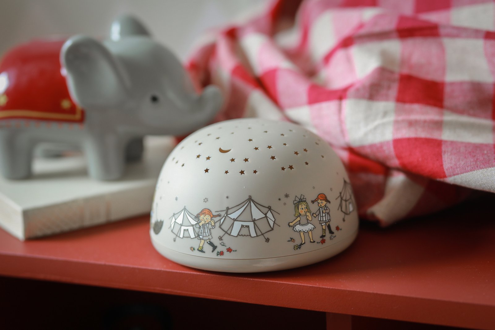 Rätt Start Pippi Långstrump Nattlampa med Stjärnhimmel och Musik