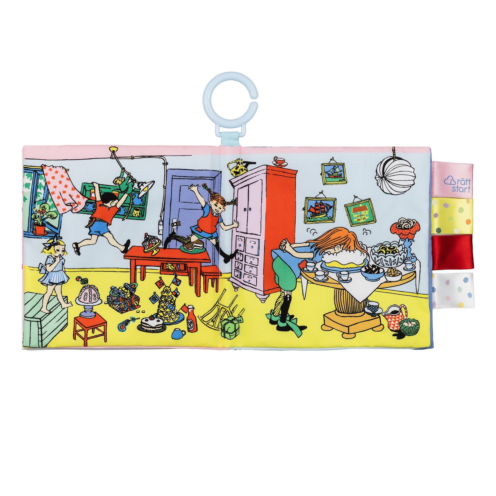 Rätt Start Pippi Villa Villekulla Prasselbok