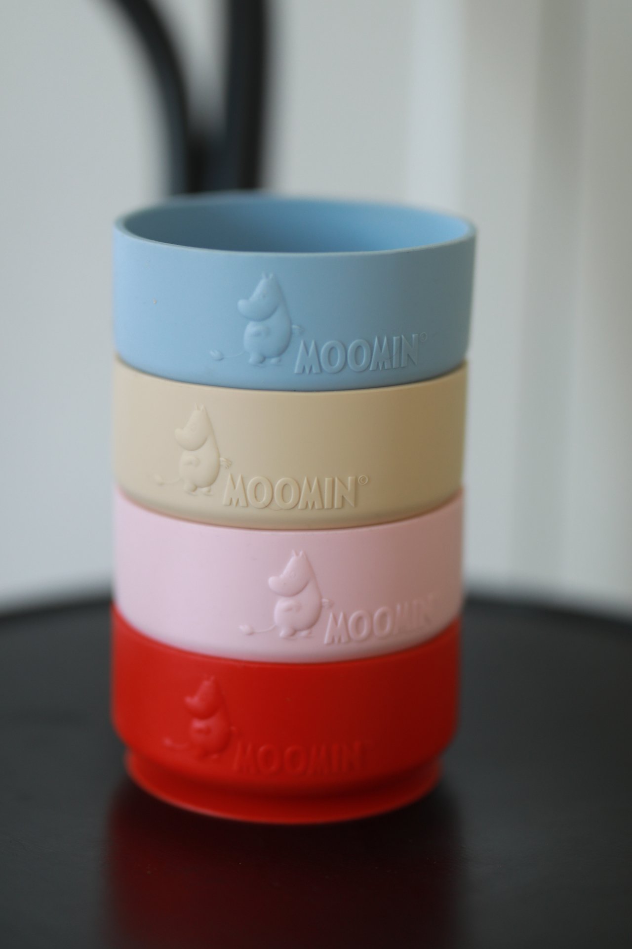 Rätt Start Mumin Silikon Skål med Sugkopp Sky Blue