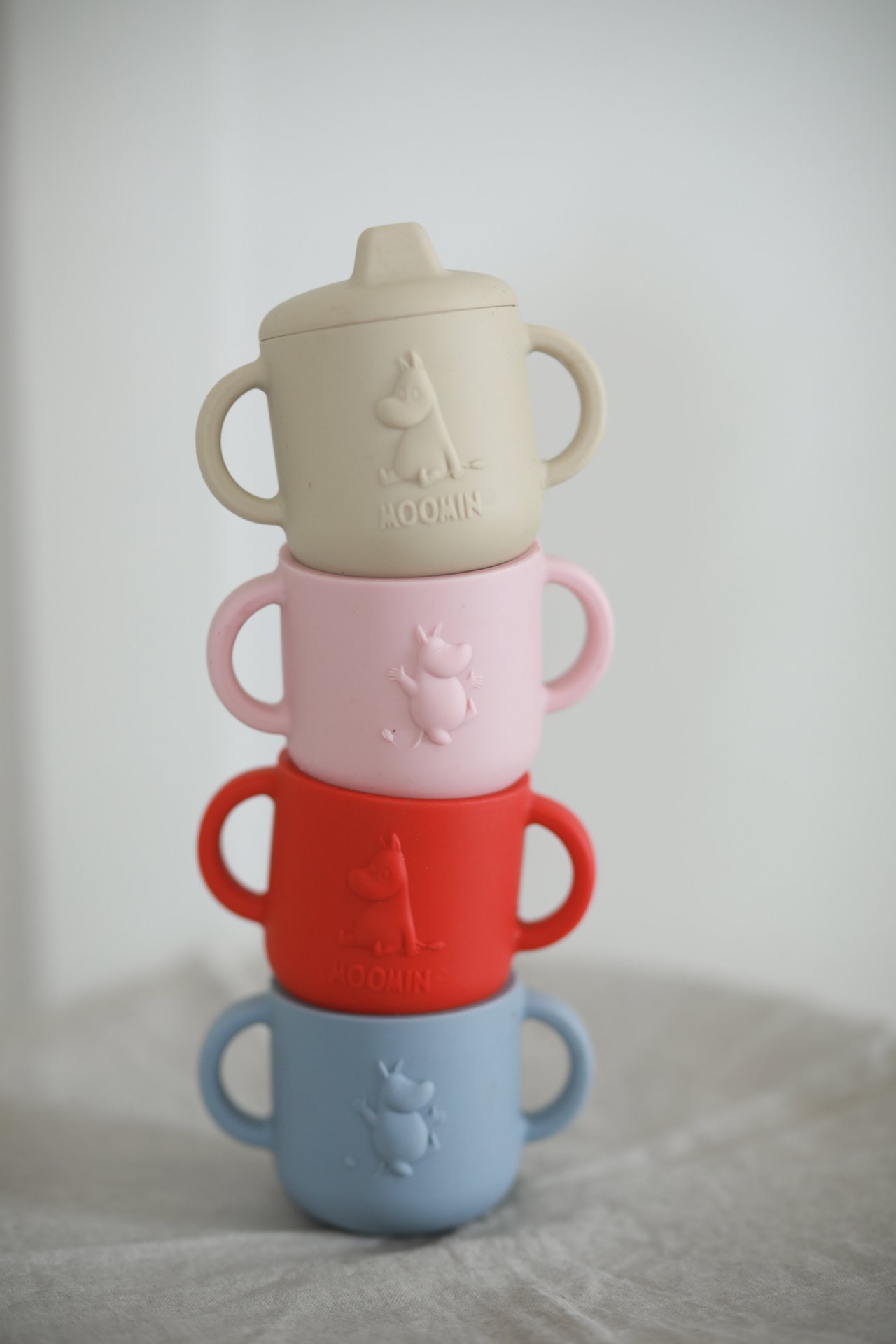 Rätt Start Mumin Silikon Pipmugg Rosehip Pink