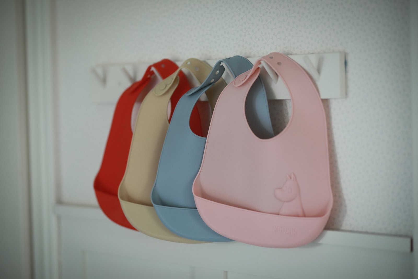 Rätt Start Mumin Silikon Haklapp Rosehip Pink