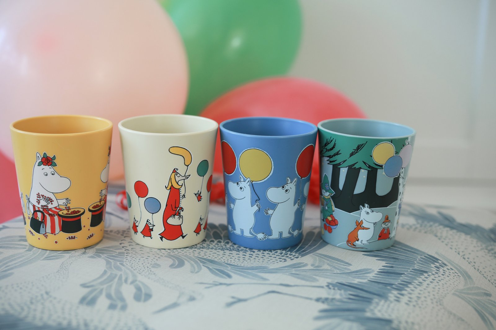 Rätt Start Mumin Festligheter Samlarkoppar 4-pack
