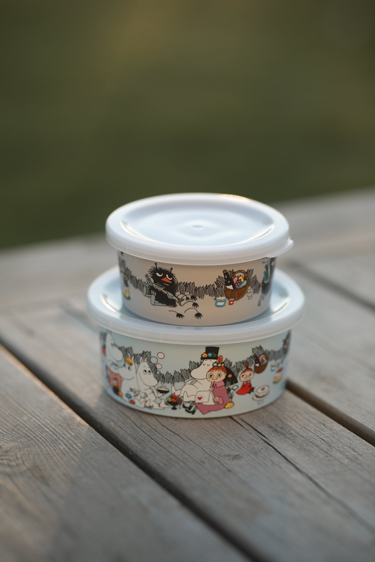 Rätt Start Mumin Picknick Stinky Snackbox 2-pack