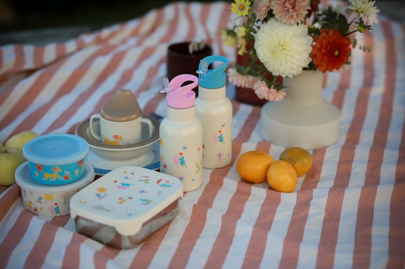 Rätt Start Mumin 80 Lunchlåda i Plåt Beige