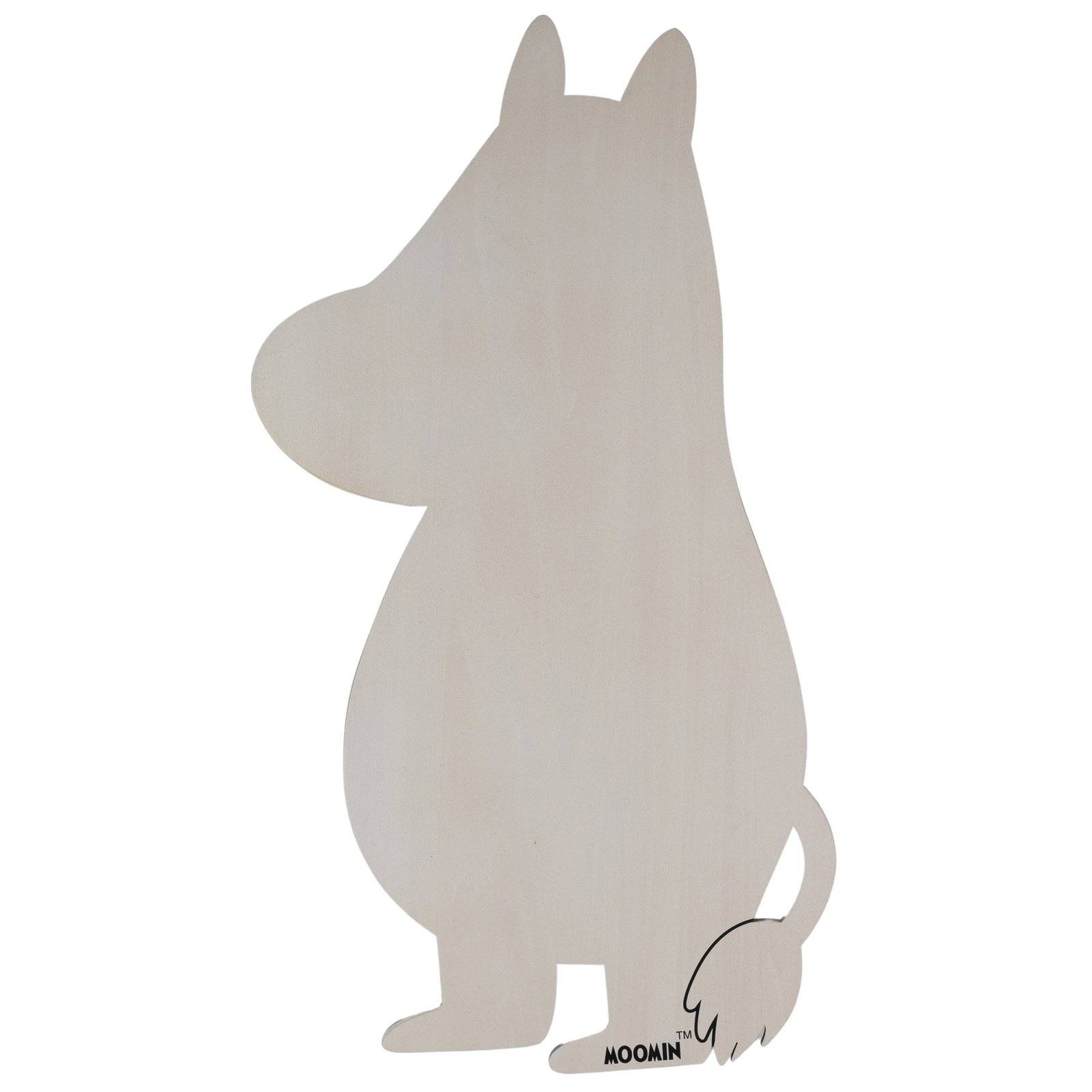 Rätt Start Muminlampa i Trä Vitbetsad