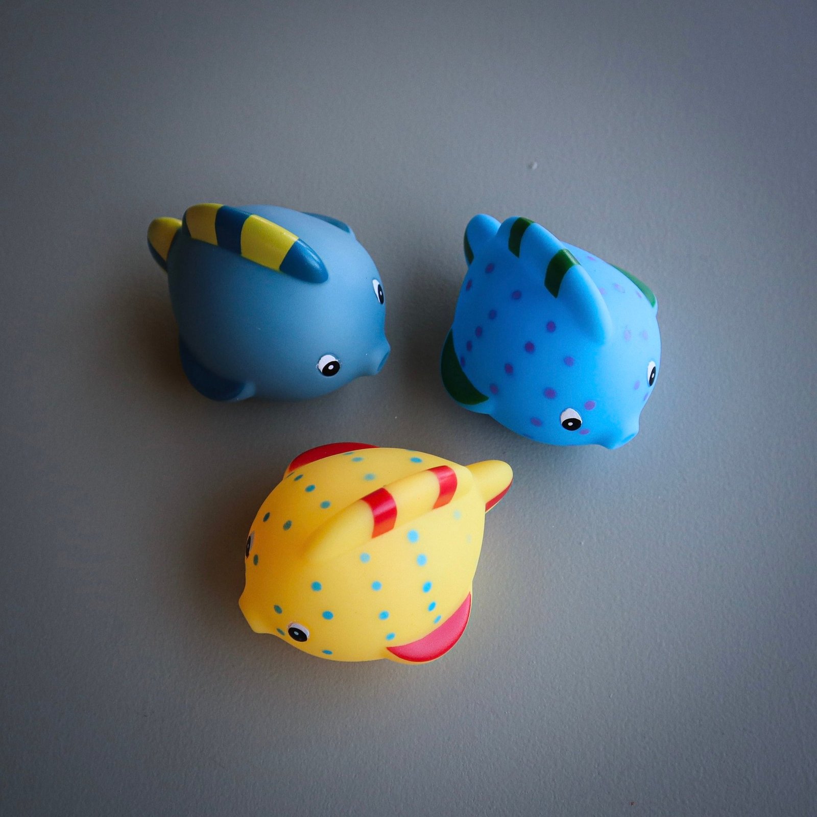 RÄTT START Badleksaker Fiskar 3 st