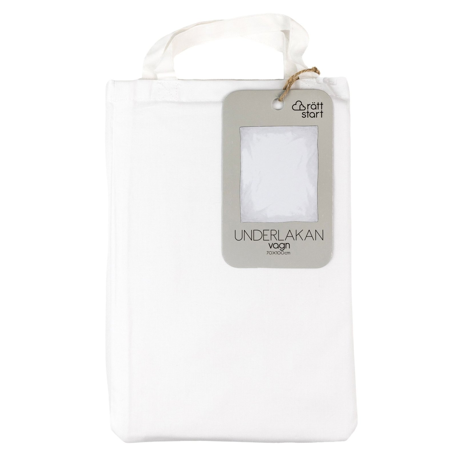 Rätt Start Rätt Start Underlakan Vagn/Vagga Vit