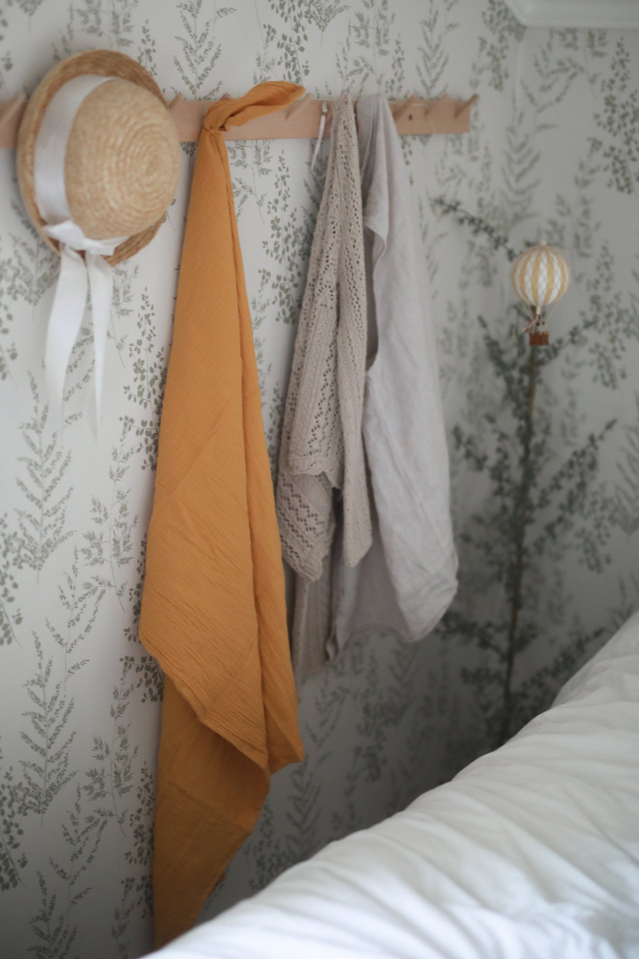 Rätt Start Rätt Start Muslinfiltar Beige, Gul & Blå 3-pack