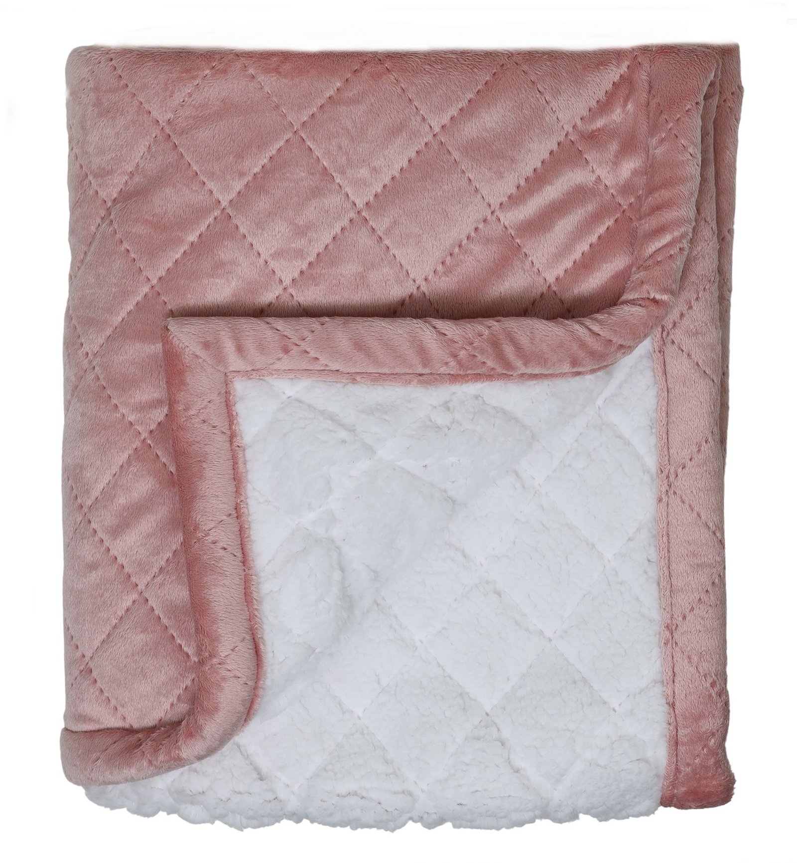 Rätt Start Rätt Start Quiltad Filt Rosa
