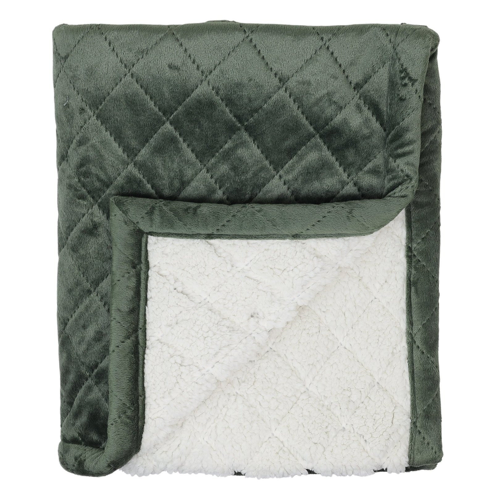 Rätt Start Rätt Start Quiltad Filt Grön