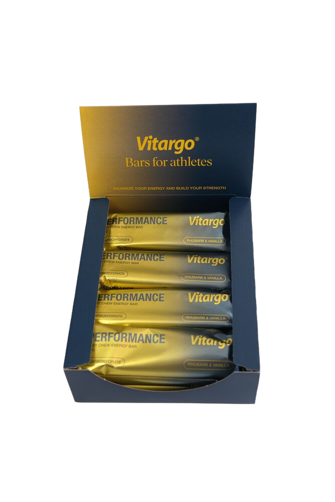 Vitargo Performance Bar Rhubarb & Vanilla 55 g 12 st/box