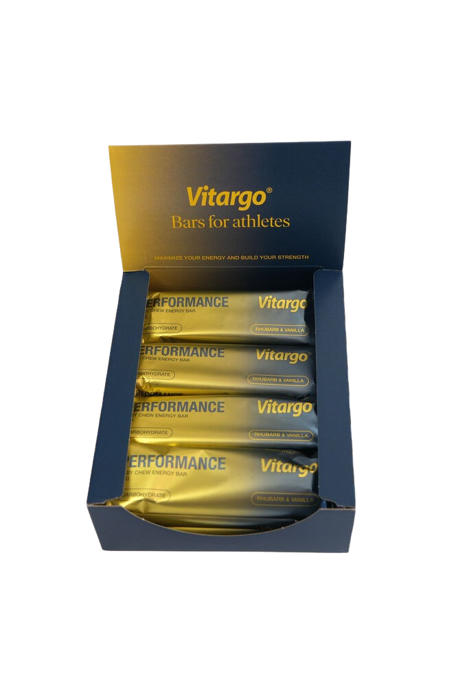 Vitargo Performance Bar Rhubarb & Vanilla 55 g 12 st/box