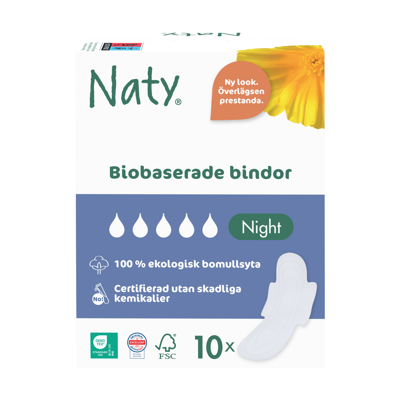 Naty Binda Natt, 10 st
