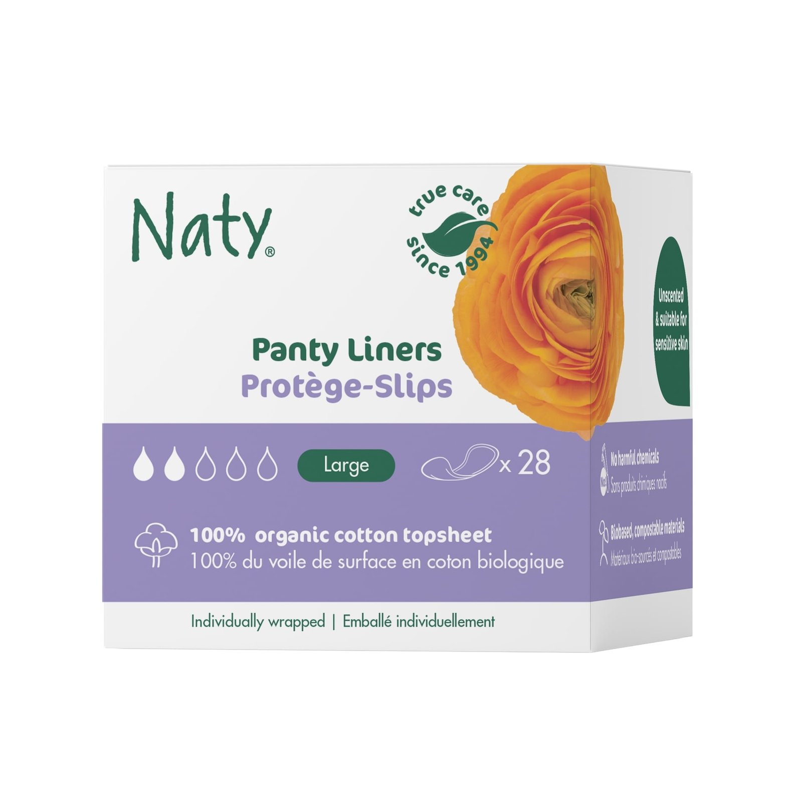 Naty Trosskydd Large, 28 st