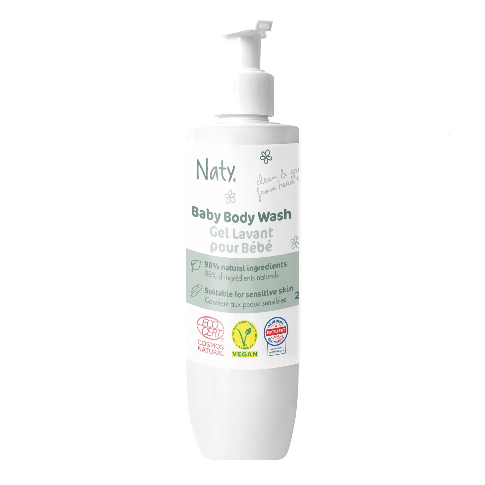 Naty Baby Body Wash 240 ml