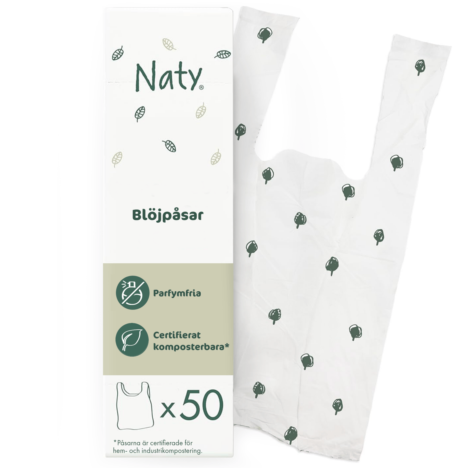 Naty Blöjpåsar 50 st