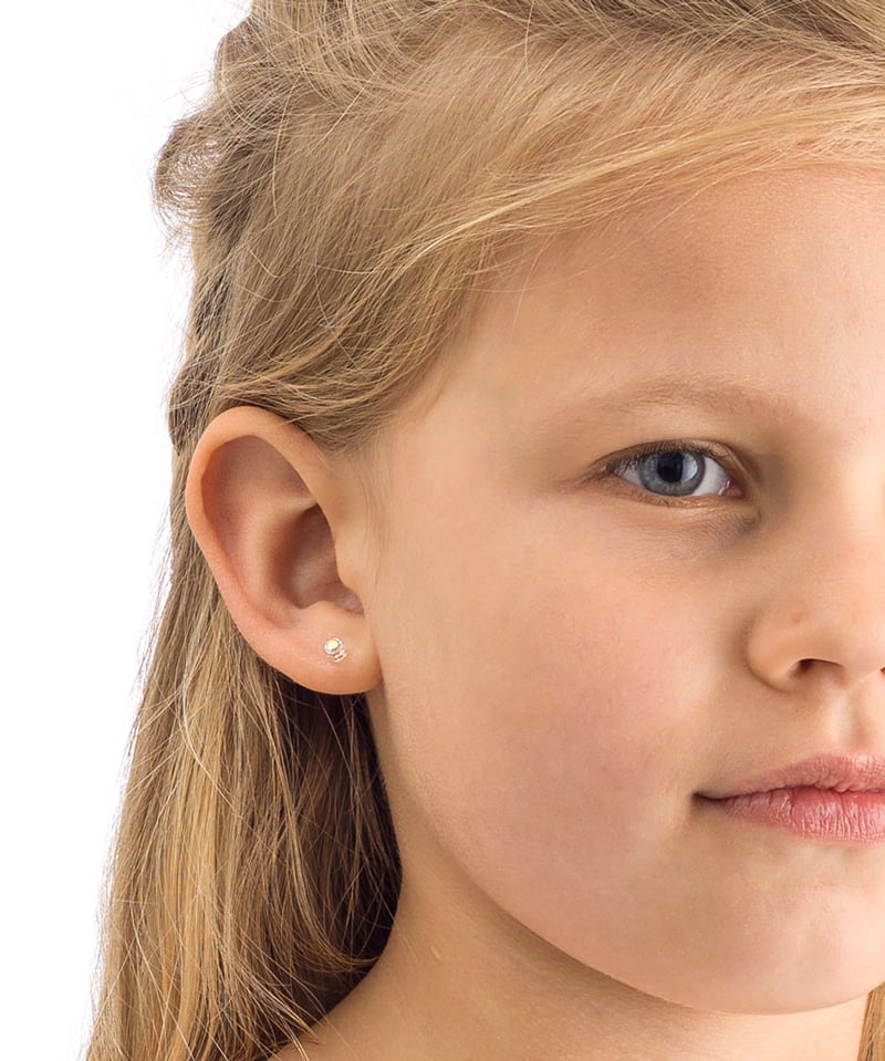 Blomdahl Örhängen MP 4 mm Rainbow 1 par