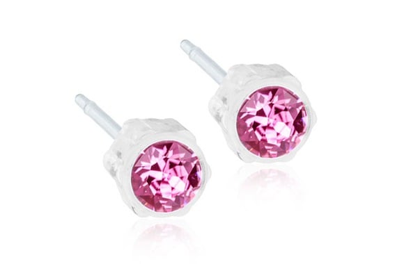 Blomdahl Örhängen MP 4 mm Rose 1 par