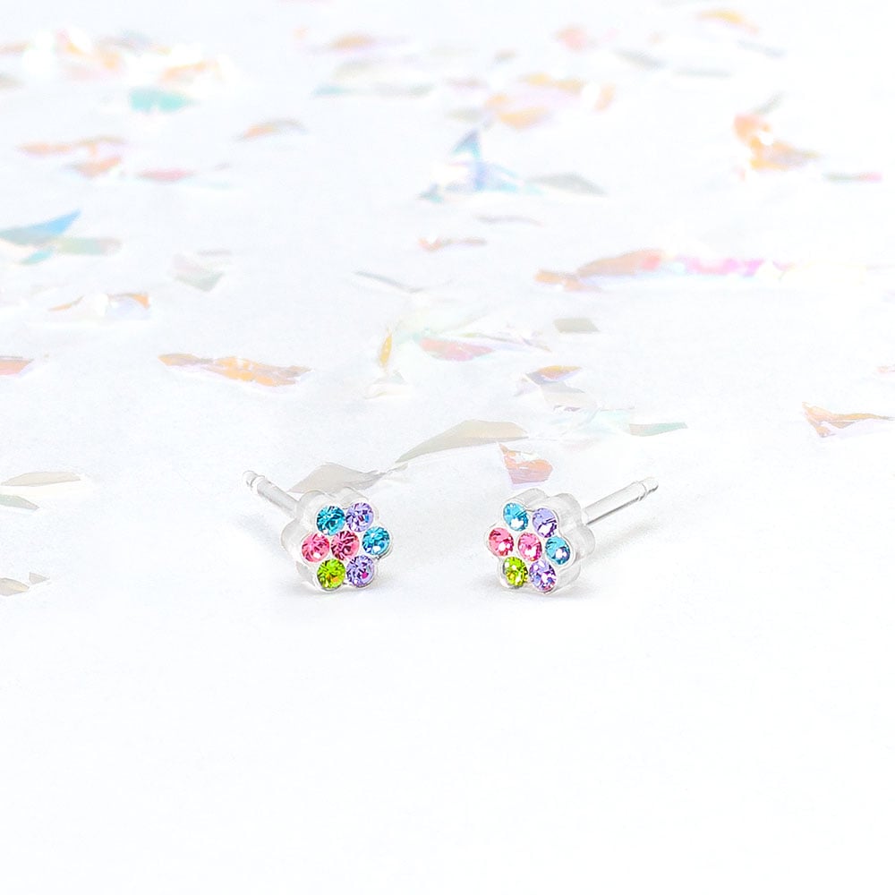 Blomdahl Örhängen MP Daisy 5 mm Light Fantasy 1 par