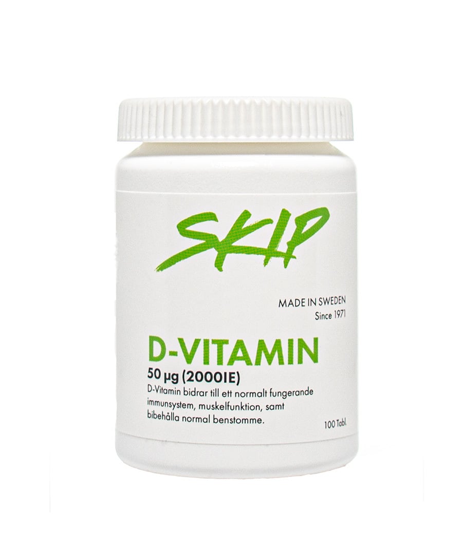 Skip D-Vitamin tabletter 50 µg