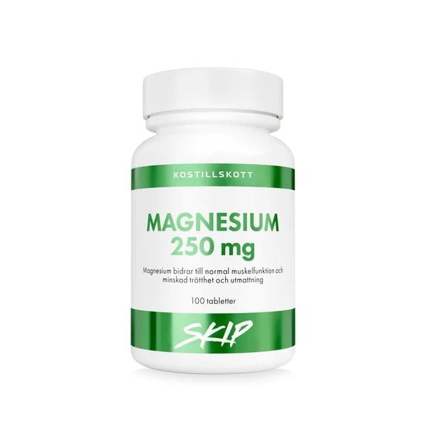 Skip Magnesium 250 mg 100 tabletter