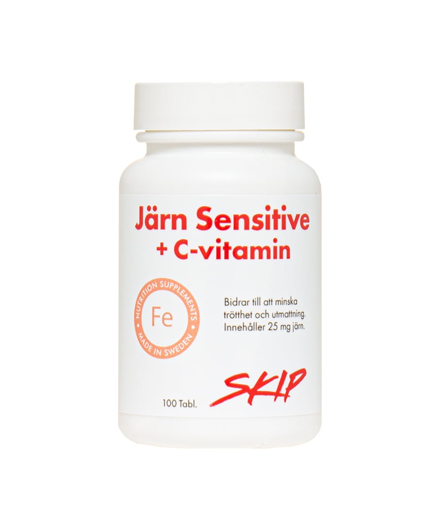 Skip Järn + C-vitamin 100 tabletter