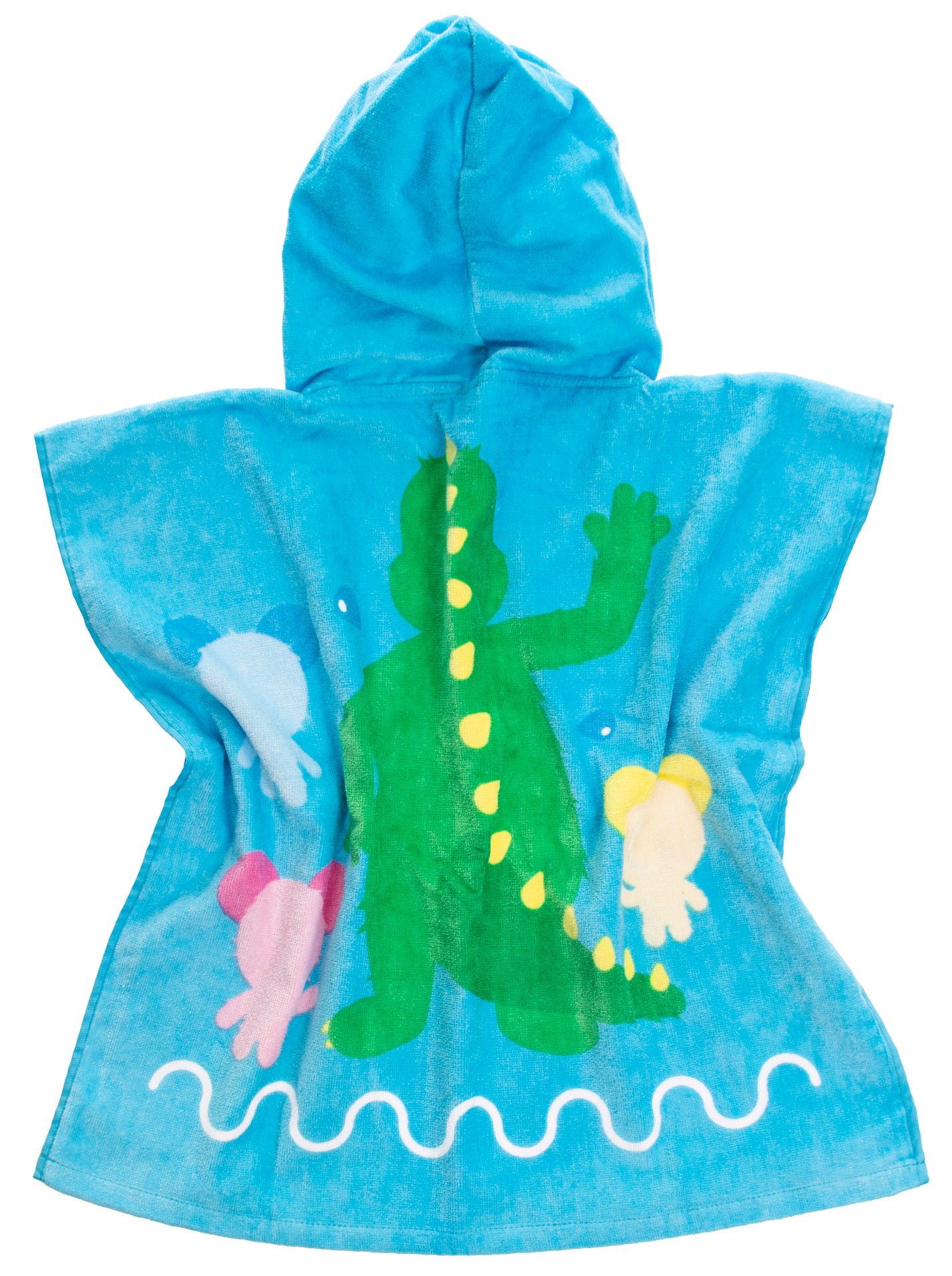 Bolibompa Bolibompa Draken Badponcho 60x120 cm 1 st