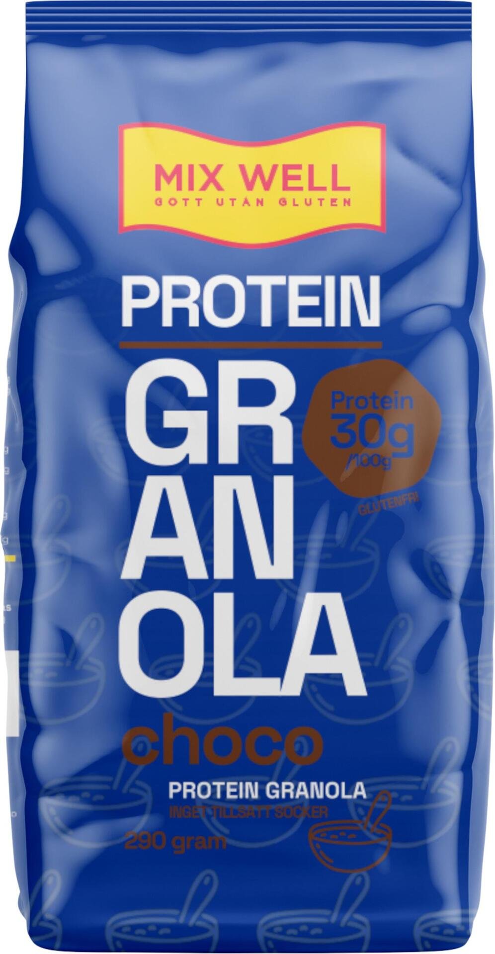Mixwell Protein Granola Choco 290 g