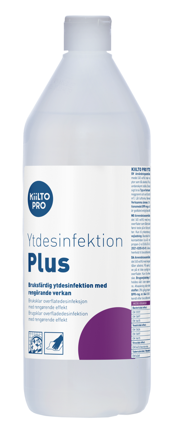 Kiilto Pro Ytdesinfektion Plus 1000 ml