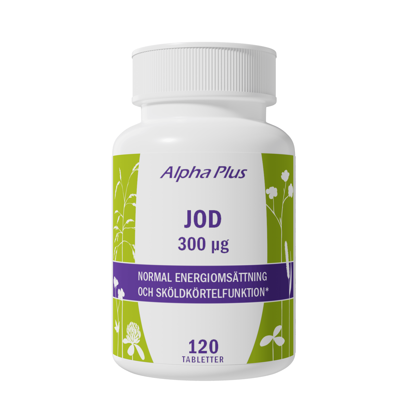 Alpha Plus Jod 300 µg 120 tabletter