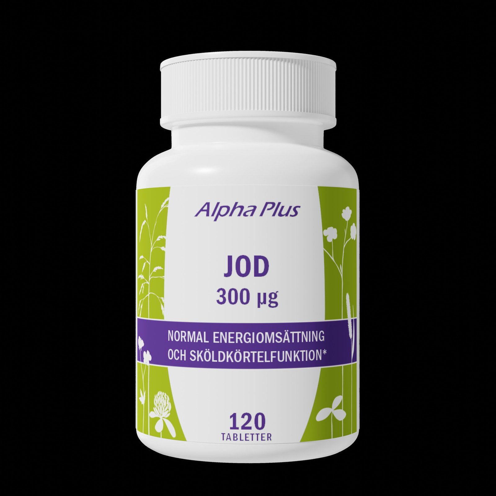 Alpha Plus Jod 300 µg 120 tabletter