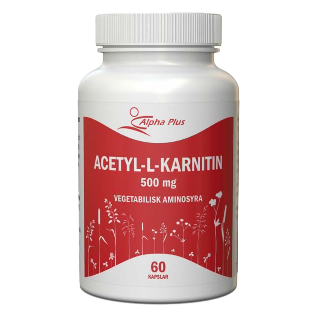 Alpha Plus Acetyl-L-karnitin 60 kapslar