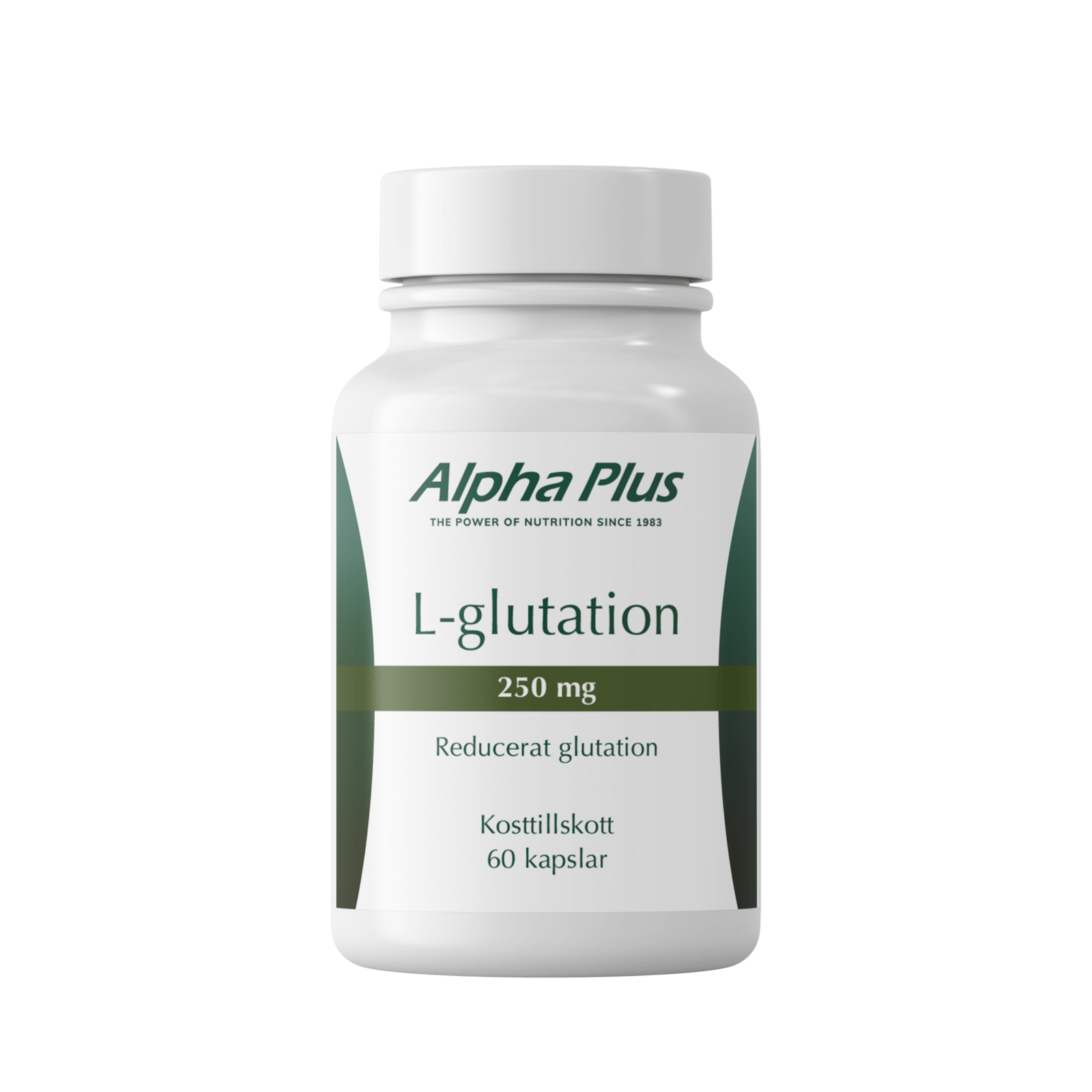 Alpha Plus L-glutation 250 mg 60 kapslar