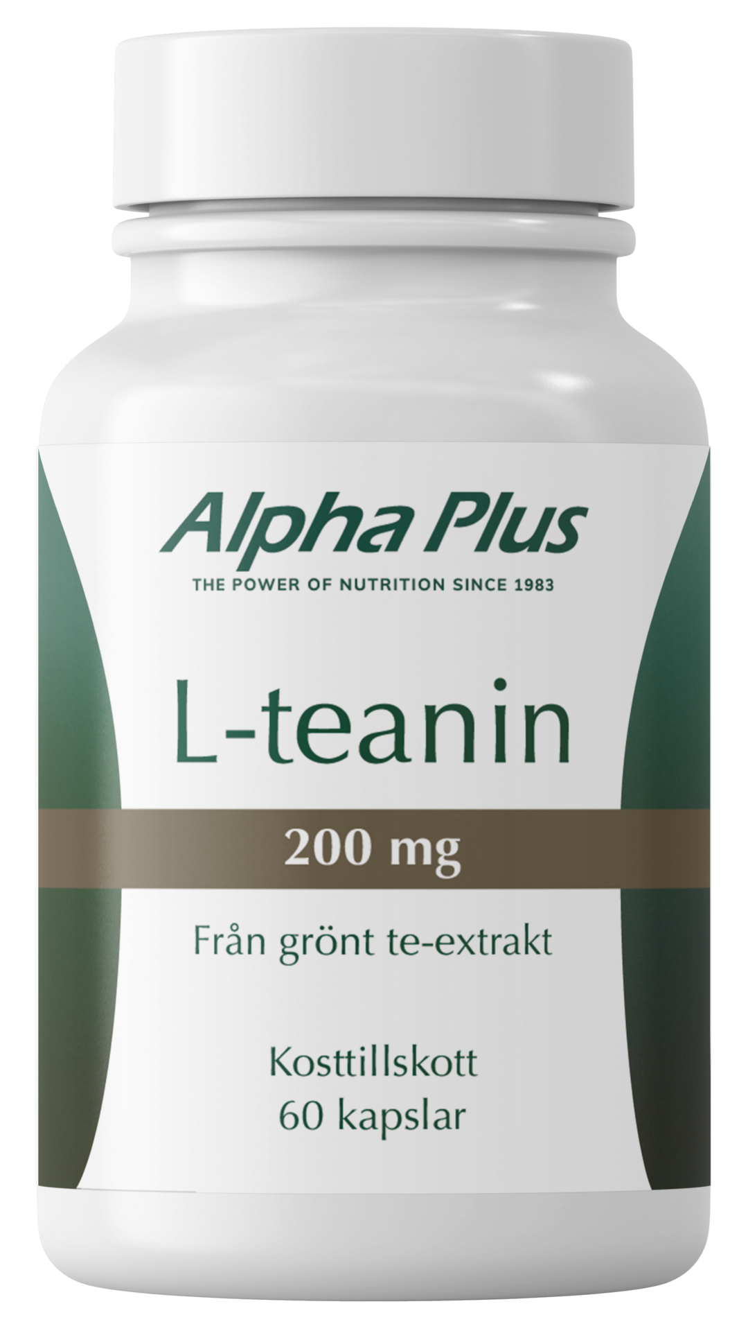 Alpha Plus L-teanin 200 mg 60 kapslar