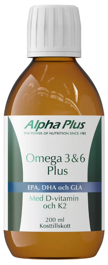 Alpha Plus Omega 3 & 6 Plus 200 ml