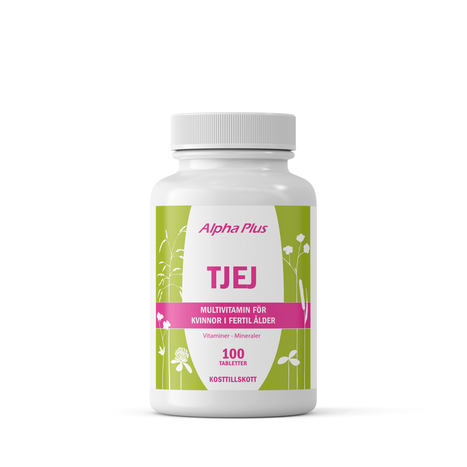 Alpha Plus Tjej 100 tabletter