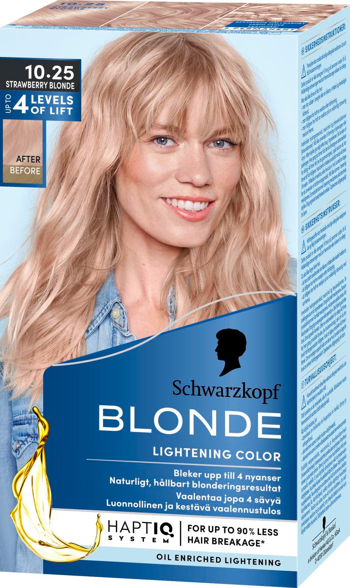 Schwarzkopf Blonde Hårfärg 10.25 Strawberry Blonde
