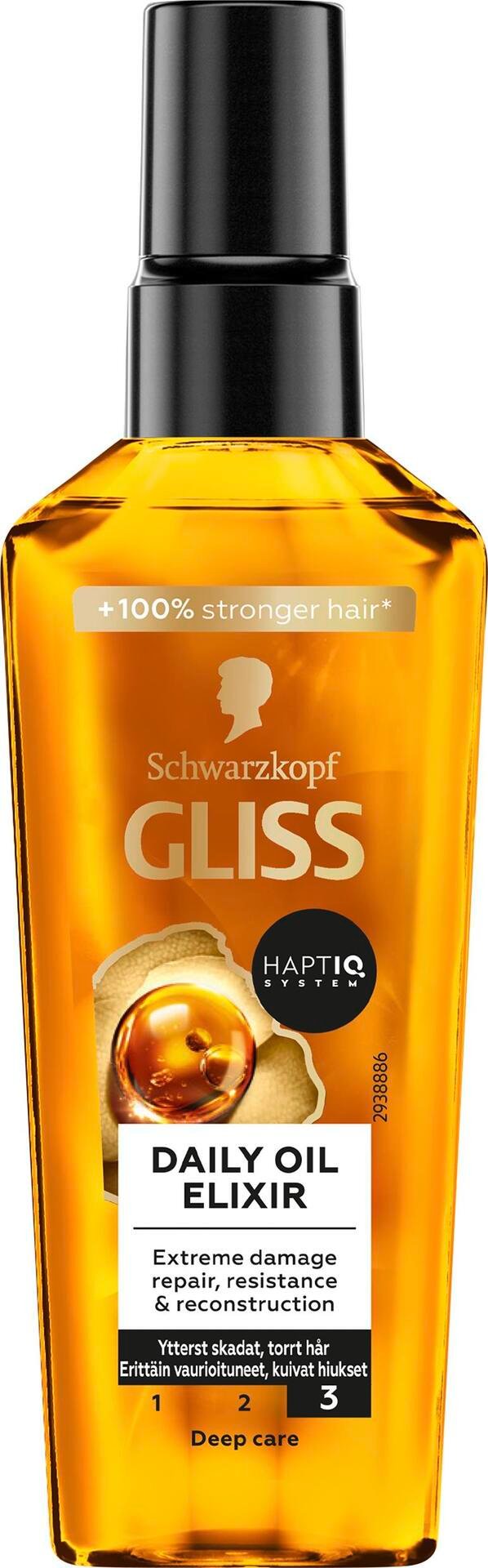 Schwarzkopf Gliss Daily Oil Elixir 75 ml