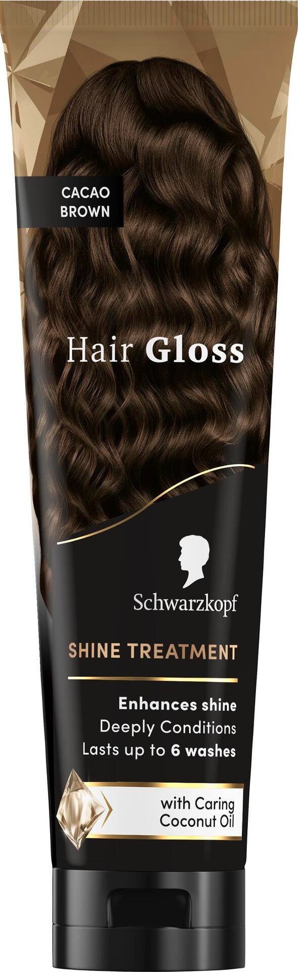 Schwarzkopf Hair Gloss Shine Treatment  Cacao brown