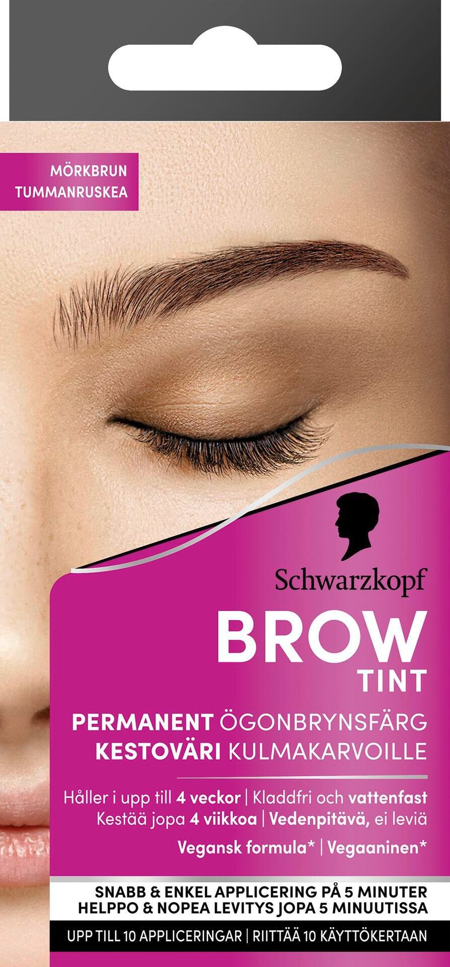 Schwarzkopf Brow Tint Dark Brown