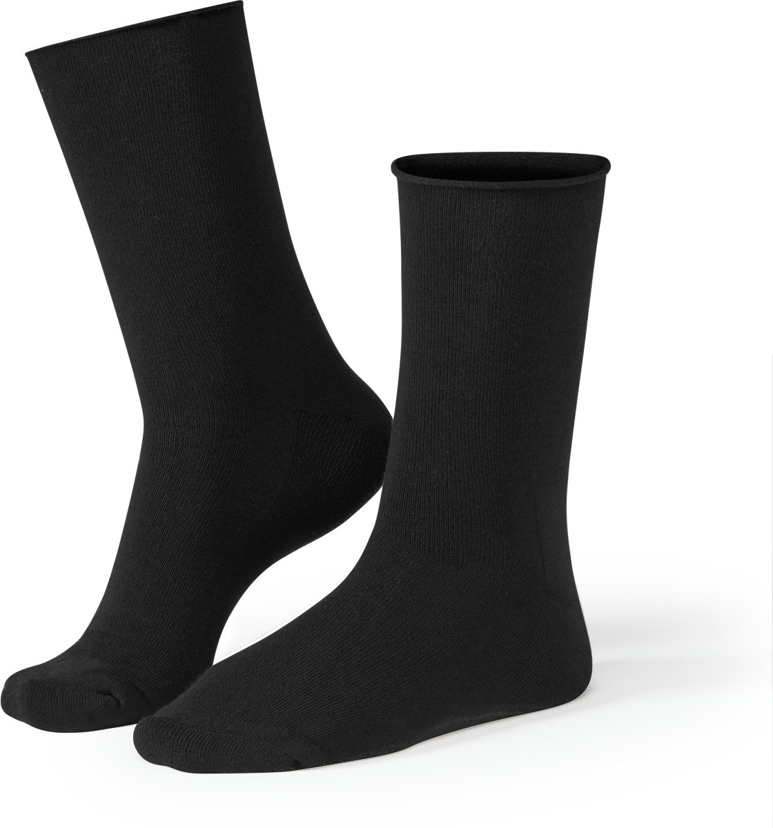 Life Wear Diabetesstrumpa Bomull Svart 37/39 1 st