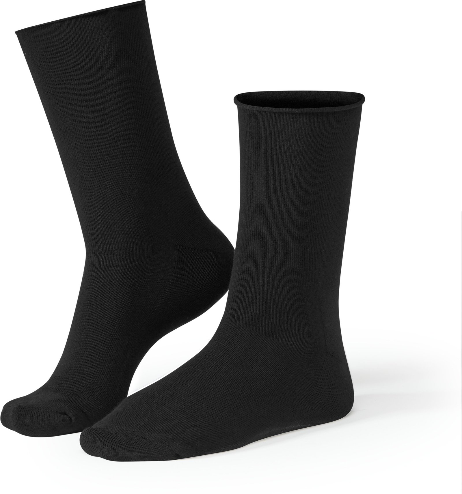 Life Wear Diabetesstrumpa Bomull Svart 40/42 1 st