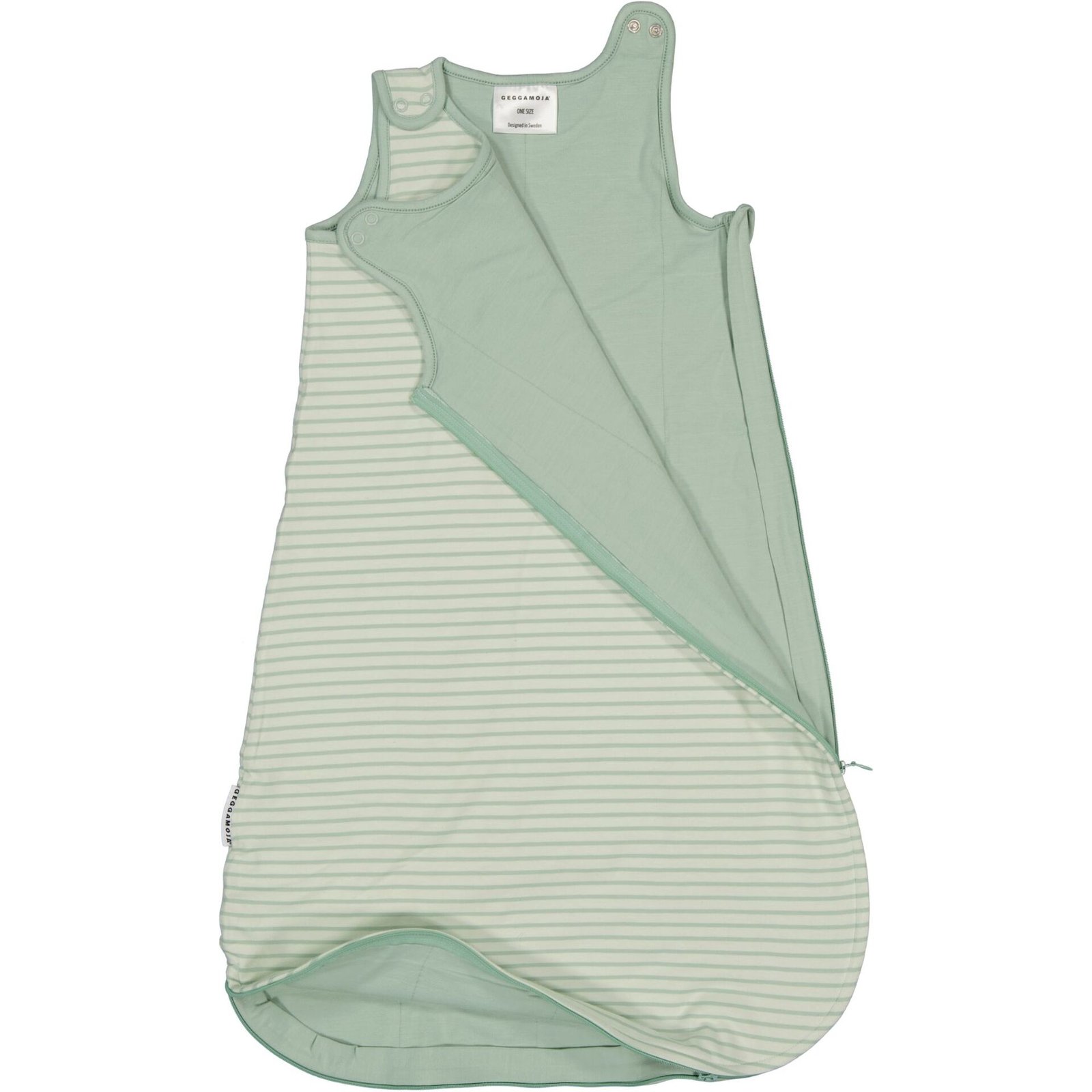 Geggamoja Sovpåse Vadderad Classic Grå/vit One Size