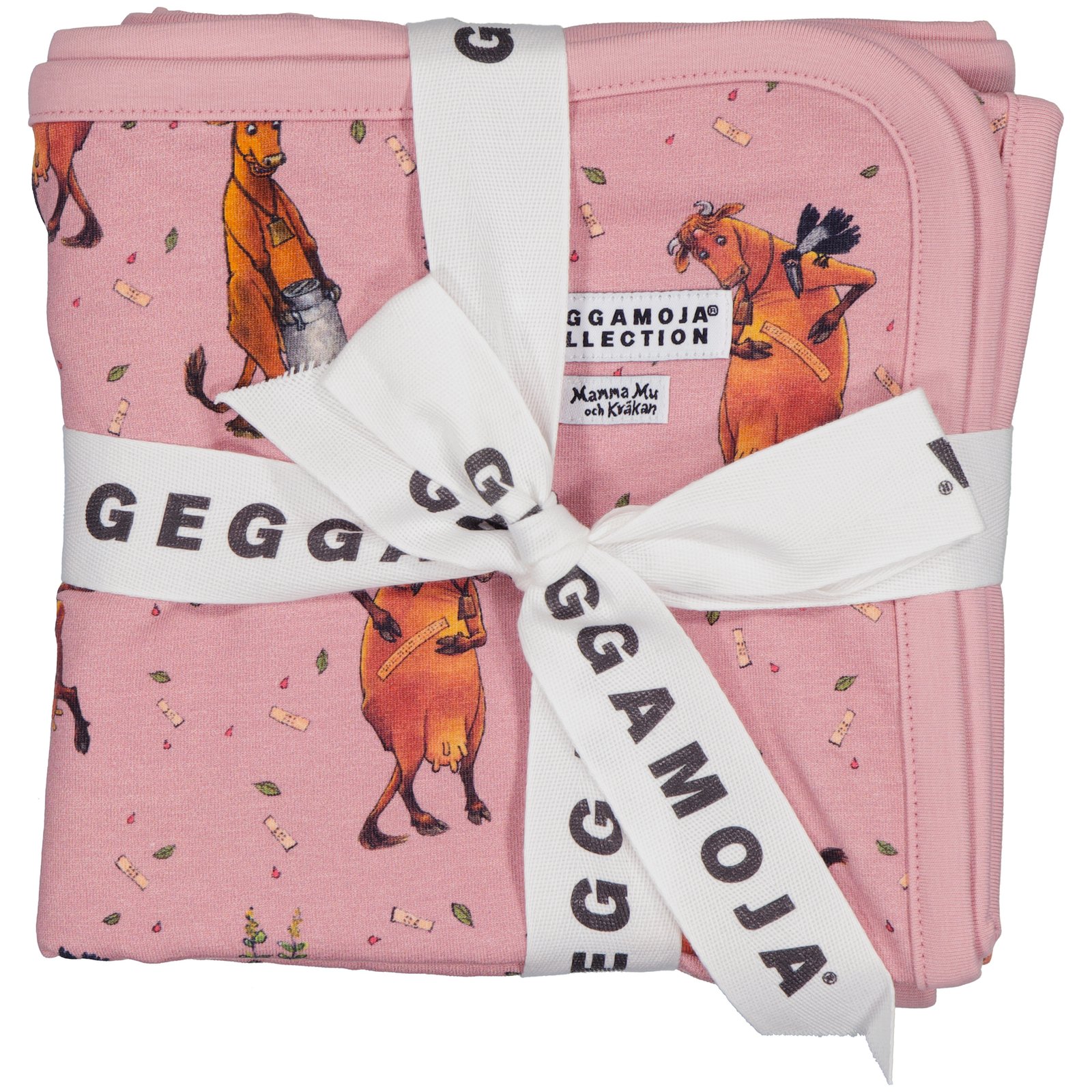 Geggamoja Babyfilt Mamma Mu Rosa One Size 1 st