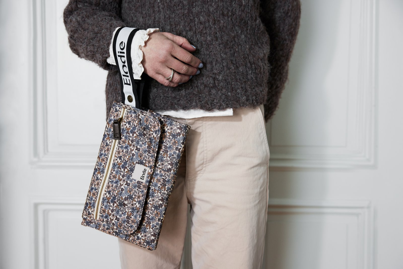 Elodie Portabel Skötbädd Blue Garden