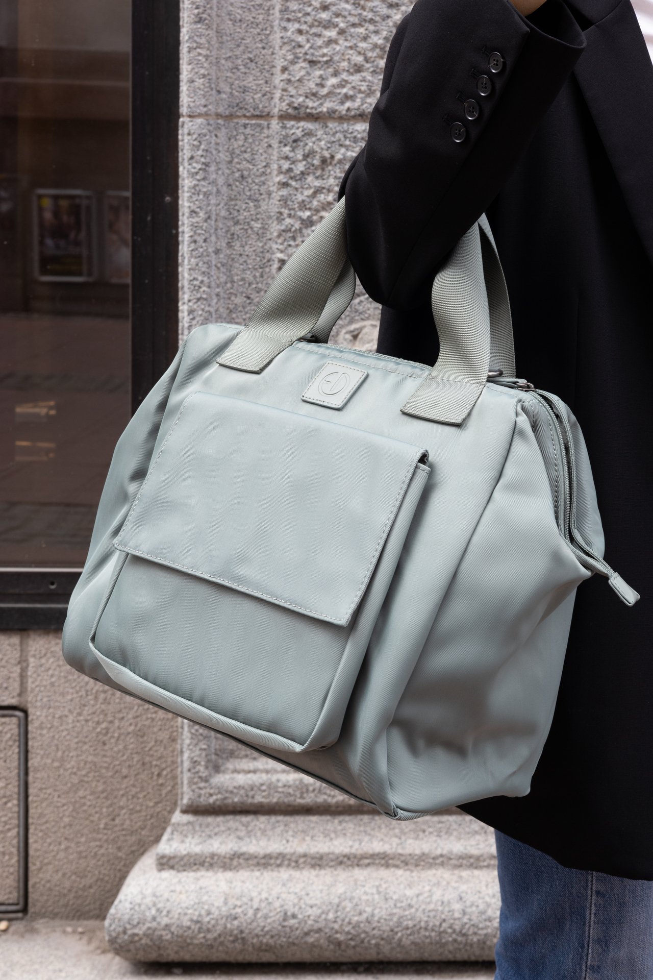 Elodie Skötväska Wide Fram Hazy Jade