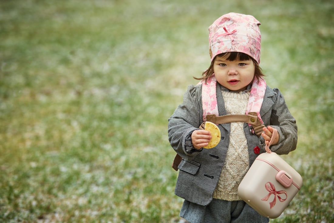 Elodie Lunch & Snackbox Rosy Bow